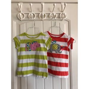 Girls {Set of 2} Carter’s tees.